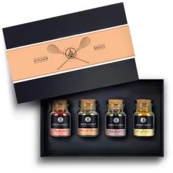 Ankerkraut Geschenkset 'Kitchen Basics' Mit 4 Korkengläsern