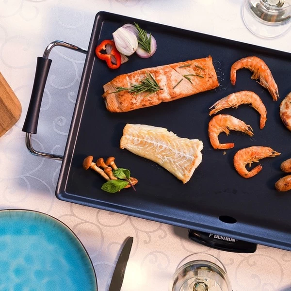 Bestron Plancha ABP602, Elektro-Grillplatte – Bild 6