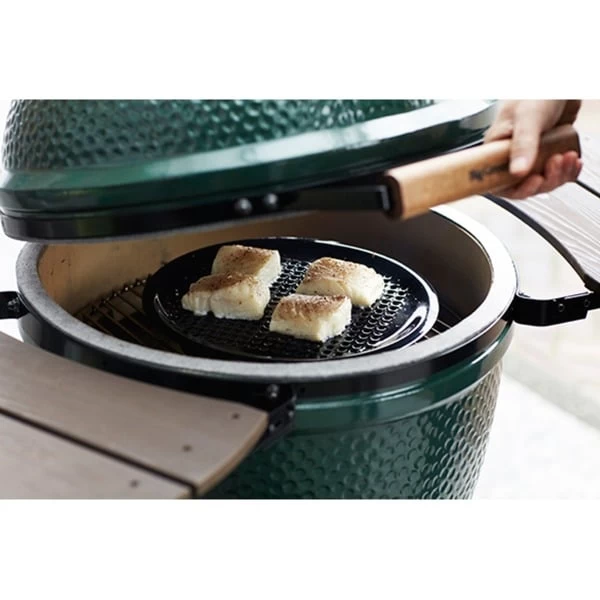 Big Green Egg Medium, Holzkohlegrill – Bild 5
