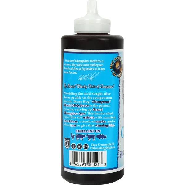 Blues Hog Champions' Blend Barbecue Sauce – Bild 2