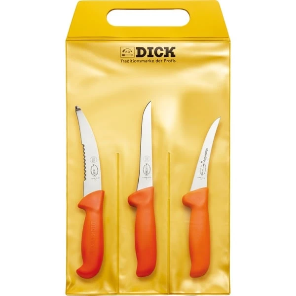 DICK ErgoGrip Messersatz Jagd, Outdoor, 3-teilig