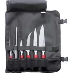 DICK Textil-Rolltasche "Red Spirit", 6-teilig, Besteck