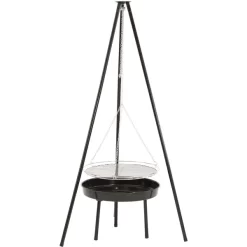 Easy Camp Lagerfeuer-Dreibein Deluxe, Holzkohlegrill