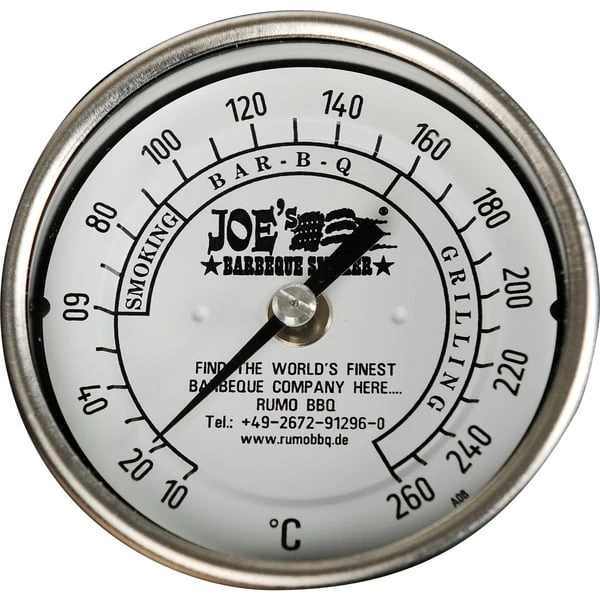 Joe´s Barbeque Joe´s Original Edelstahl Thermometer 3" – Bild 2