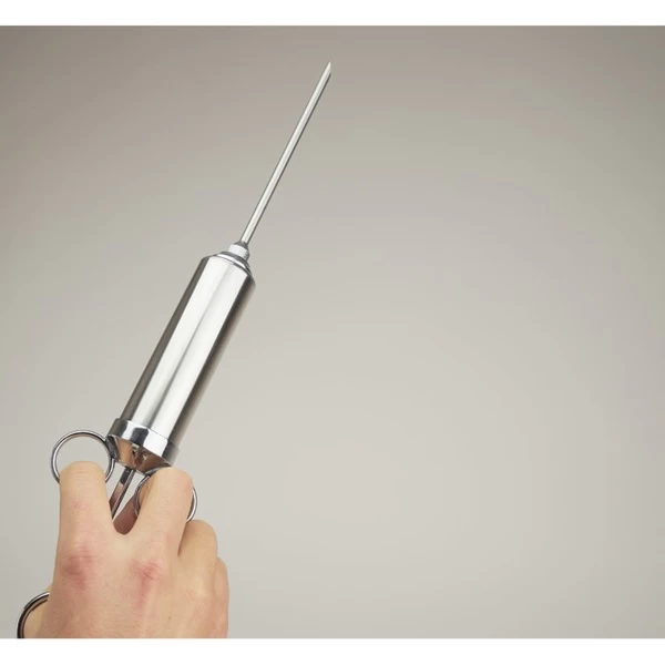 Moesta BBQ-Spritze No.1, Edelstahl-Bratenspritze – Bild 7