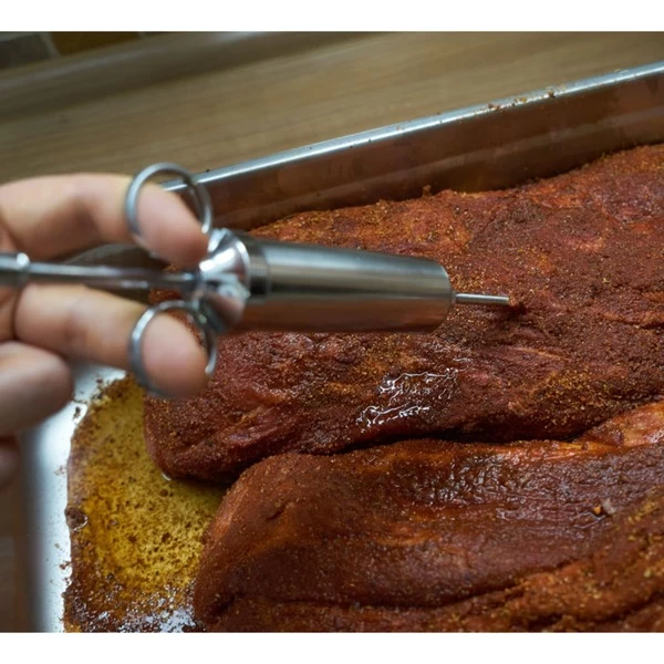 Moesta BBQ-Spritze No.1, Edelstahl-Bratenspritze – Bild 8