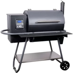 Moesta Sheriff Pelletgrill, Inkl. Frontablage PaperPlank Black Und Haken