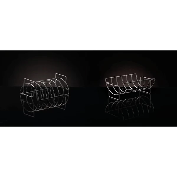 Napoleon 3 In 1 Braten- & Spareribs-Halter, Grillkorb – Bild 3