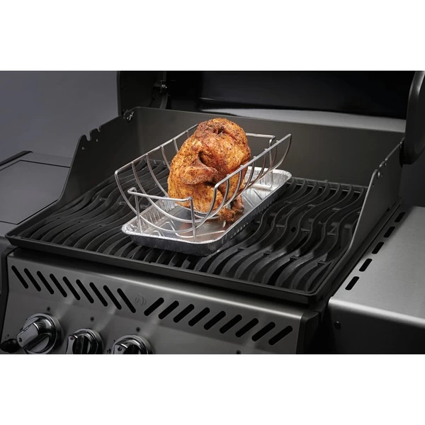 Napoleon 3 In 1 Braten- & Spareribs-Halter, Grillkorb – Bild 4