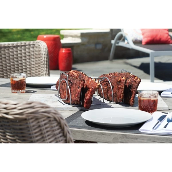 Napoleon 3 In 1 Braten- & Spareribs-Halter, Grillkorb – Bild 5