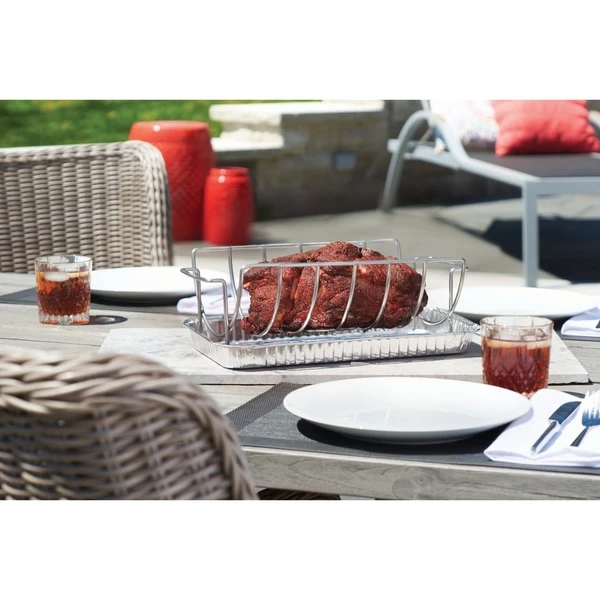 Napoleon 3 In 1 Braten- & Spareribs-Halter, Grillkorb – Bild 6