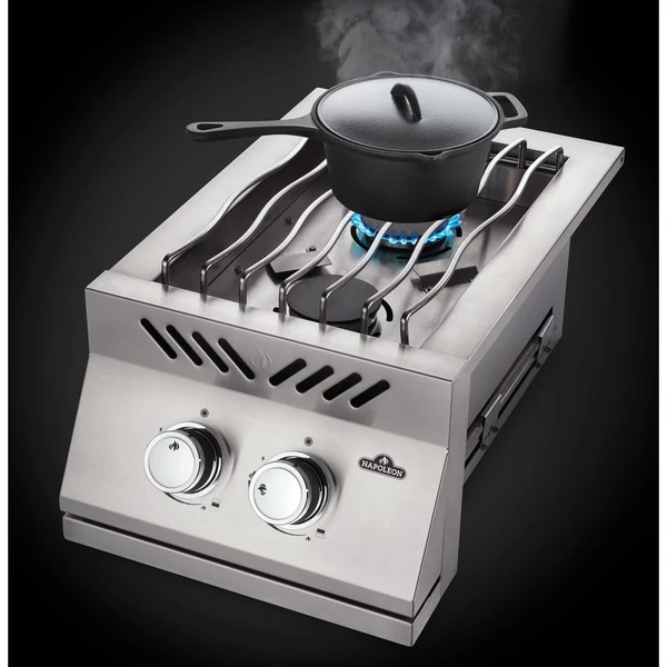 Napoleon 500-Einbau Seitenbrenner, Groß, Gaskocher – Bild 5