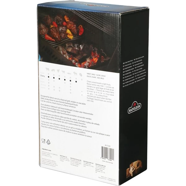 Napoleon Holz-Räucherchunks Kirsche, Räucherchips – Bild 2