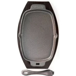 Napoleon PRO Gusseisen-Pfanne + Untersetzer