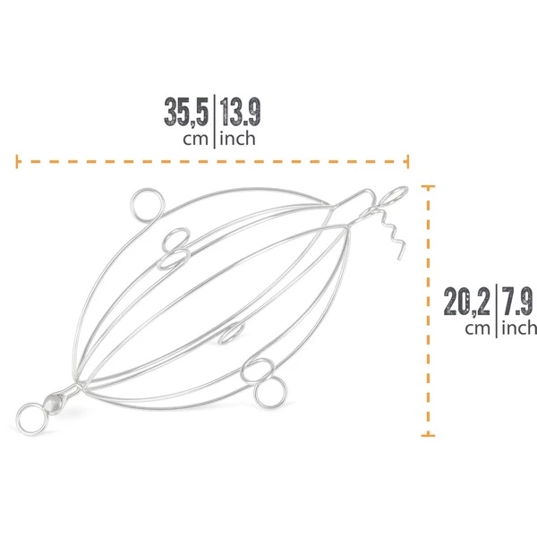 Petromax Geflügel-Grillkorb Zum Hängen – Bild 9