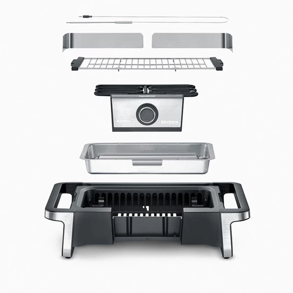 Severin EBBQ Elektrogrill SENOA DigitalBOOST – Bild 5