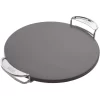 Weber CRAFTED Glasierter Grillstein 8861, Rund, Pizzastein