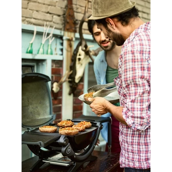 Weber Elektrogrill Q 1400, Dark Grey – Bild 2