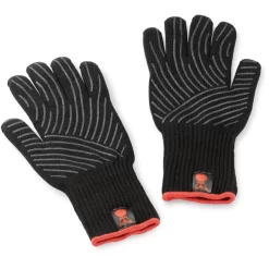 Weber Grillhandschuhe 6670 Mit Silikon-Griffflächen, L/XL