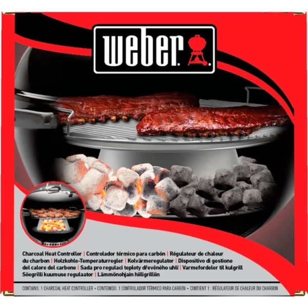 Weber Holzkohle Temperaturregler, Für Kugelgrills Mit Ø 57cm, Kamin – Bild 7