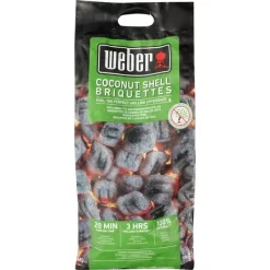 Weber Kokosnuss Briketts 18401, 4kg