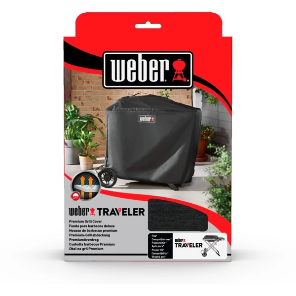 Weber Premium Abdeckhaube Traveler, Schutzhaube – Bild 5