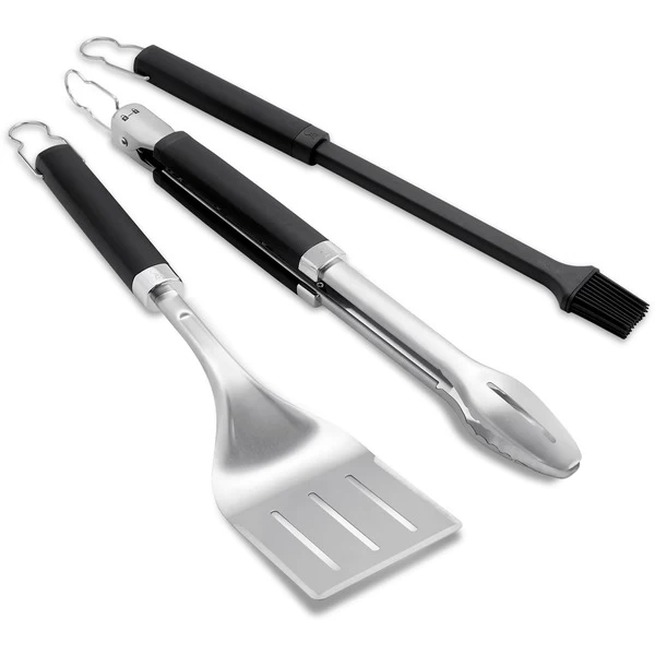 Weber Premium Grillbesteck, 3-teilig